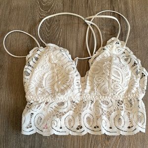 Victoria’s Secret cream bandeau
